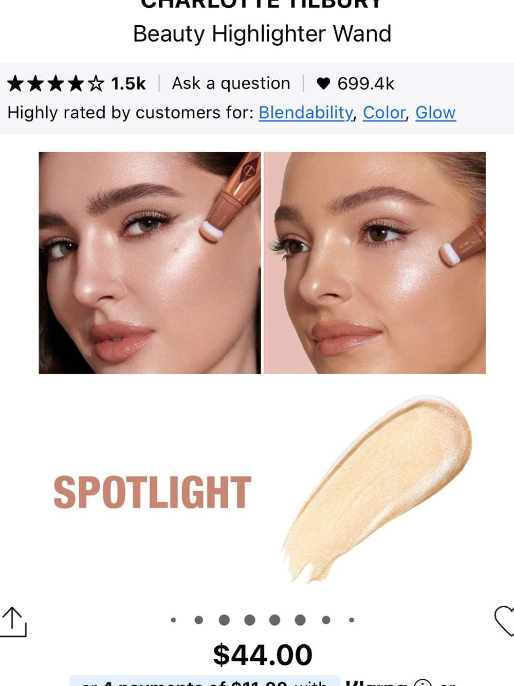 NWOT Spotlight Highlight Wand - Picture 4 of 6